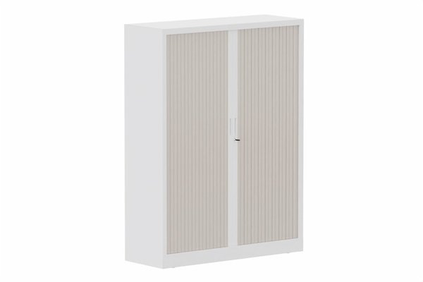 ARMOIRES A RIDEAUX - Largeur 120 cm - Armoire à rideaux H160xL120cm 3 tablettes