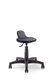 Tabouret assis-debout polyuréthane, structure nylon noir