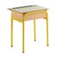 Bureau LUTRIN plateau ép.21 mm MDF stratifié chant verni - 70x50 cm - T5