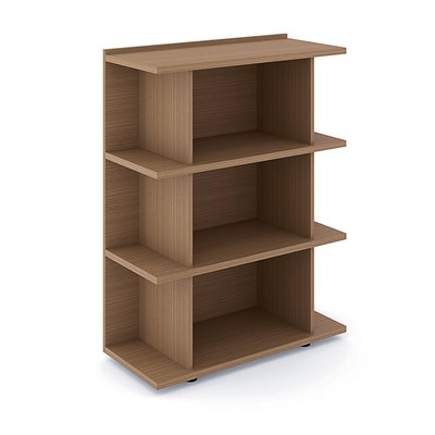 Gamme P1 - Bibliothèques ouvertes - P1 Bibliothèque ouverte H.119xL.90xP.40cm- 3 étagères