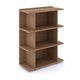 P1 Bibliothèque ouverte H.119xL.90xP.40cm- 3 étagères