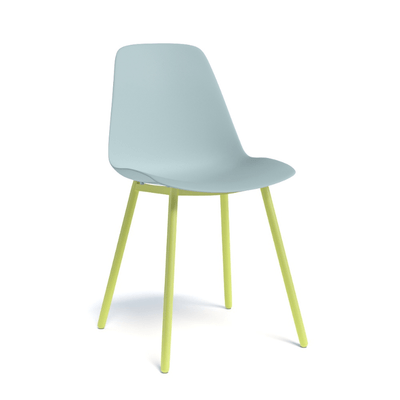 CHAISES ET TABOURETS - Pour tables standards, ht 75 cm, piétement 4 pieds - PETALE Chaise L.44xP.53.5xH.80.5cm-hauteur assise 47cm