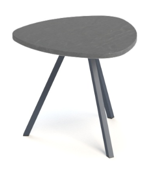TABLES BASSES - Trium - TRIUM Table basse forme triangulaire L.50xP.50xH.40cm