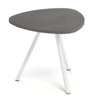 TABLES BASSES - Trium - TRIUM Table basse forme triangulaire L.50xP.50xH.40cm