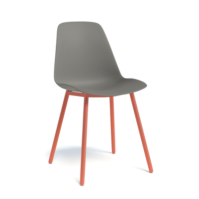 CHAISES ET TABOURETS - Pour tables standards, ht 75 cm, piétement 4 pieds - PETALE Chaise L.44xP.53.5xH.80.5cm-hauteur assise 47cm