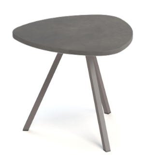 TABLES BASSES - Trium - TRIUM Table basse forme triangulaire L.50xP.50xH.40cm
