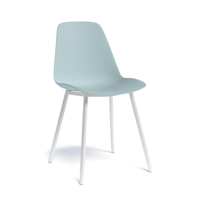CHAISES ET TABOURETS - Pour tables standards, ht 75 cm, piétement 4 pieds - PETALE Chaise L.44xP.53.5xH.80.5cm-hauteur assise 47cm