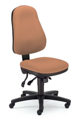OPERATIVE - Dossier tissu - ACTIV+ siège opérative asynchrone, tissu beige, structure nylon noir - sur délai