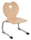 CRECHE ET MATERNELLE - Chaises - Chaise coque bois AST acier Ø 25 - T1 - (finition Blueprotech®.)