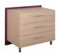 HEBERGEMENT - Gamme WALL - Commode 3 tiroirs