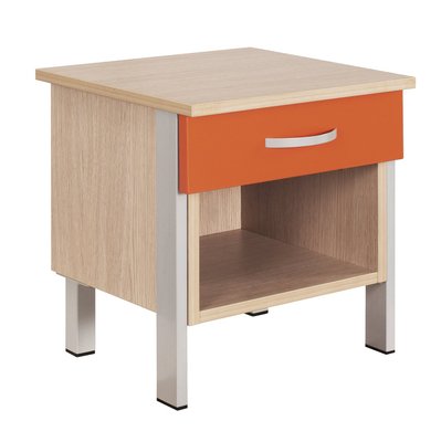 HEBERGEMENT - Gamme CUBIK - Chevet avec tiroir
