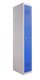 SCOLAIRE - Armoires / Vestiaires - VESTIAIRE MONOBLOC INDUSTRIE PROPRE 1 COLONNE PORTE BLEU