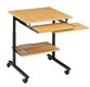 Table BUSS plateau ép.19 mm mélaminé chant ABS piètement époxy - 70x70cm - T4 à T7