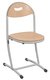RESTAURATION - Chaise - Chaise appui sur table (AST) T3. Assise et dosssier finition Blueprotech®.