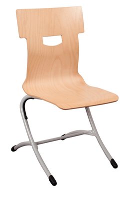 RESTAURATION - Chaise - Chaise coque bois AST 4 pieds - T6