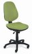 PRIMA siège opérative synchrone, tissu LUCIA coloris vert clair, structure nylon noir