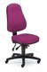 ACTIV+ siège opérative asynchrone, tissu framboise, structure nylon noir - sur délai