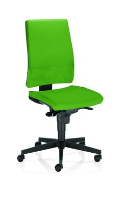 OPERATIVE - Dossier tissu - ZEN TISSU siège opérative synchrone décalé avec translation d'assise