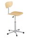 SCOLAIRE - Tabourets, chaises ou sièges techniques réglables - Chaise à vérin à gaz - H 420 - 600. Assise et dosssier finition Blueprotech®.