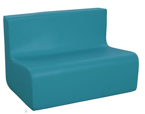 CRECHE ET MATERNELLE  - Poufs - Tapis Chauffeuses LUTINS - Chauffeuse 2 places H 40 - Lagon