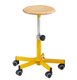 SCOLAIRE - Tabourets, chaises ou sièges techniques réglables - Tabouret réglable - H 400 - 530. Assise et dosssier finition Blueprotech®.
