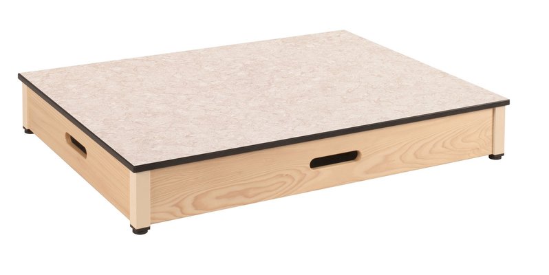 SCOLAIRE - Estrades - Estrade - Revêtement plastique - Beige blanc