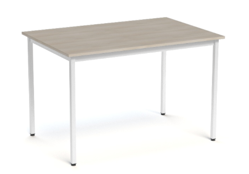 DECO Table forme rectangulaire L.120xP.60xH.75cm