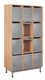 SCOLAIRE - Gamme BIP BOP - Meuble - 12 cases - Volets périodiques escamotables