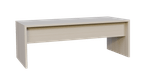 X1- BUREAU MANAGER 1800x900x750h Voile de fond mélamine, coloris acacia