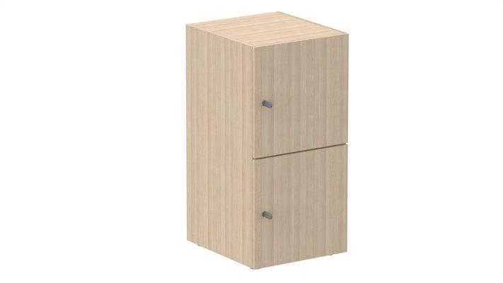 CASIERS - 2 cases - Meuble à cases H.92xL.45xP.50cm