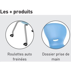 SCOLAIRE - Apprendre - Chaise HAVA mobile - T6