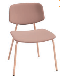 CHAISES ET TABOURETS - Pour tables standards, ht 75 cm, piétement 4 pieds - OLYMPE Chauffeuse L.54xP.54cm-hauteur assise 40cm