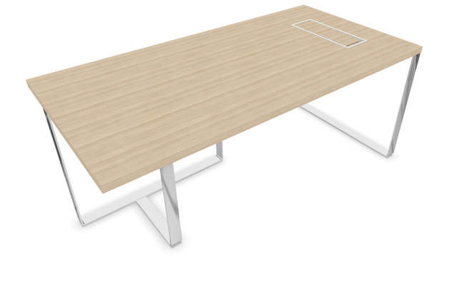 Gamme P1 - Tables de bureau - P1 Table de bureau 180x90cm - top access à droite - sans voile de fond.