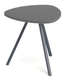 TRIUM Table basse forme triangulaire L.50xP.50xH.45cm