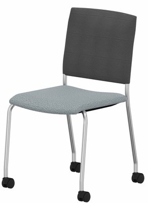 OPERATIVE - Dossier résille - ZEN MESH chaise 4 pieds sur roulettes
