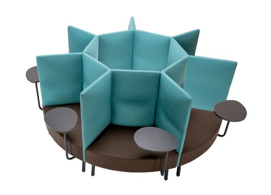 CANAPES - Modulable - Pull - configuration 2 - dossier à 1 niveau hauteur : 78 cm - finitions à définir