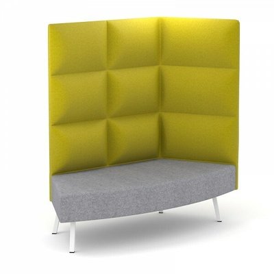 CANAPES - Modulable - PULL Fauteuil 2 places avec accotoir à gauche dossier à 3 niveaux hauteur 149 cm largeur 162 cm profondeur 73 cm finition à définir 
