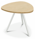 TRIUM Table basse forme triangulaire L.50xP.50xH.45cm