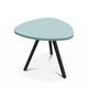 TRIUM Table basse forme triangulaire L.50xP.50xH.40cm
