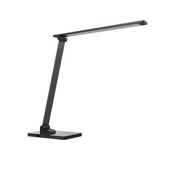 LUMINAIRES - Lampes - Lampe Plia alu (Noir) et verre. Ajustement de la température et intensité de l'eclairage.
