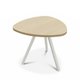 TRIUM Table basse forme triangulaire L.50xP.50xH.40cm