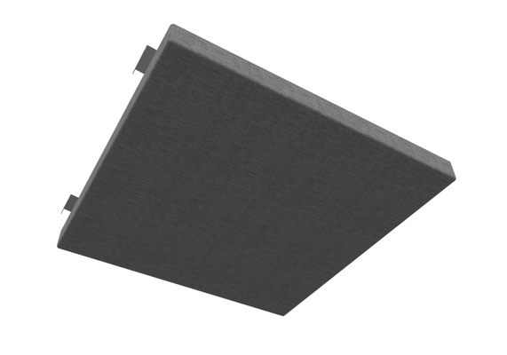 PANNEAUX ACOUSTIQUES - Pour plafond ou mur suspendu - SQUARE panneau acoustique pour plafond type Armstrong L.57.5xP.57.5cm ép. 48mm-Finition tissu BERTA