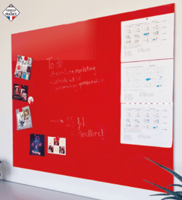[Pas de famille] - [Pas de sous famille] - Tableau en verre trempé laqué brillant H.120xL.90cm, système de fix. invisible, noir - PRIX HORS INSTALLATION
