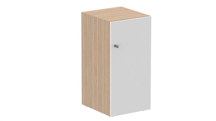 CASIERS - 1 case - Meuble à cases H.92xL.45xP.50cm - 1 case H86cm. porte pleine. serrure à clé