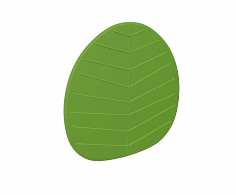 PANNEAUX ACOUSTIQUES - Pour plafond ou mur suspendu - LEAF panneau acoustique mural L.106xH.113cm ép.3cm, crochets livrés, coloris vert
