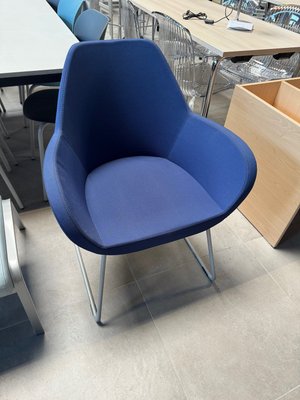 DESTOCKAGE - Sièges & Fauteuils - Chaufeusse en tissu bleu