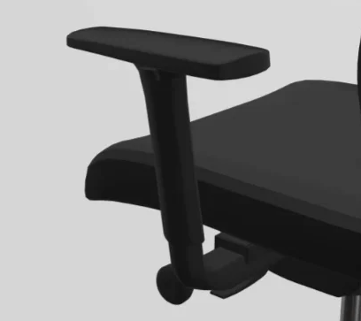 [Pas de famille] - [Pas de sous famille] - ACCOTOIRS 3D-Accotoirs noir réglables en hauteur sur 80mm, largeur sur 70mm, manchettes en polyuréthane souple noir