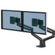BRAS PORTE-ECRANS DOUBLE SONIK - NOIR