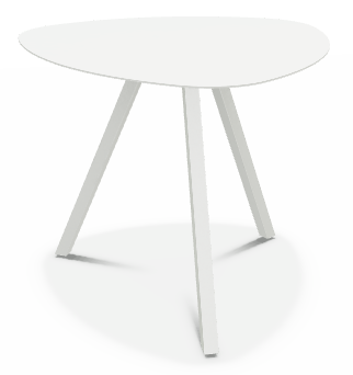 TABLES TRIUM - Tables hauteur 75 cm - TRIUM Table basse forme triangulaire L.50xP.50xH.45cm