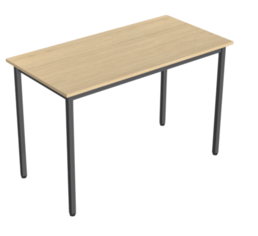 DECO Table forme rectangulaire L.120xP.60xH.75cm